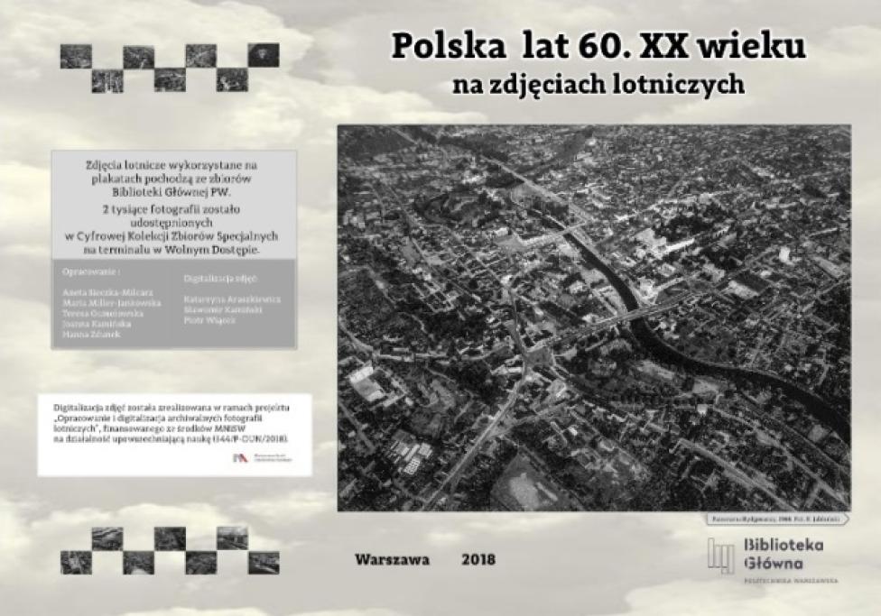 Wystawa "Polska lat 60. XX wieku na fotografiach lotniczych" (fot. bg.pw.edu.pl)