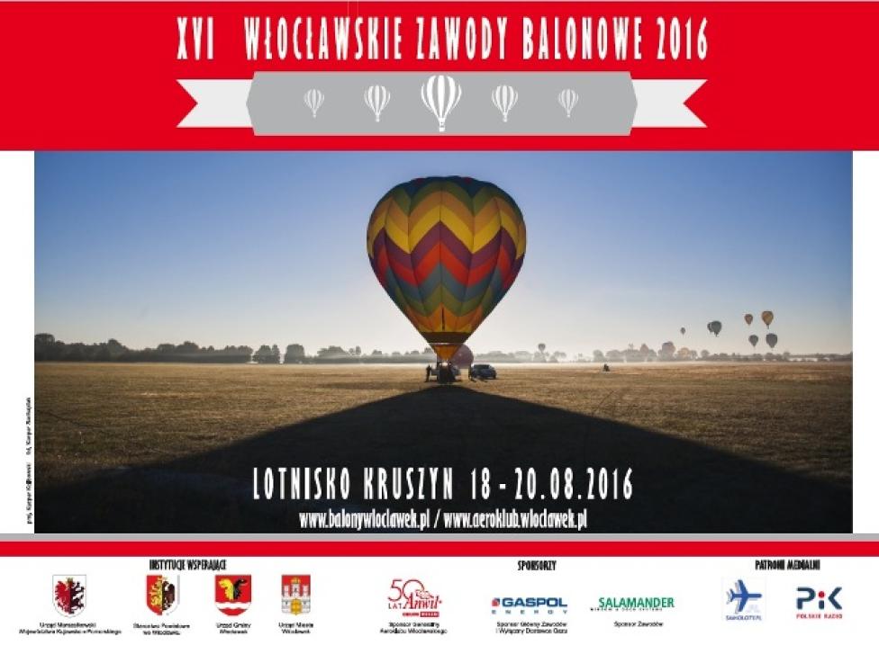 XVI Włocławskie Zawody Balonowe 2016 (fot. Aeroklub Włocławski)