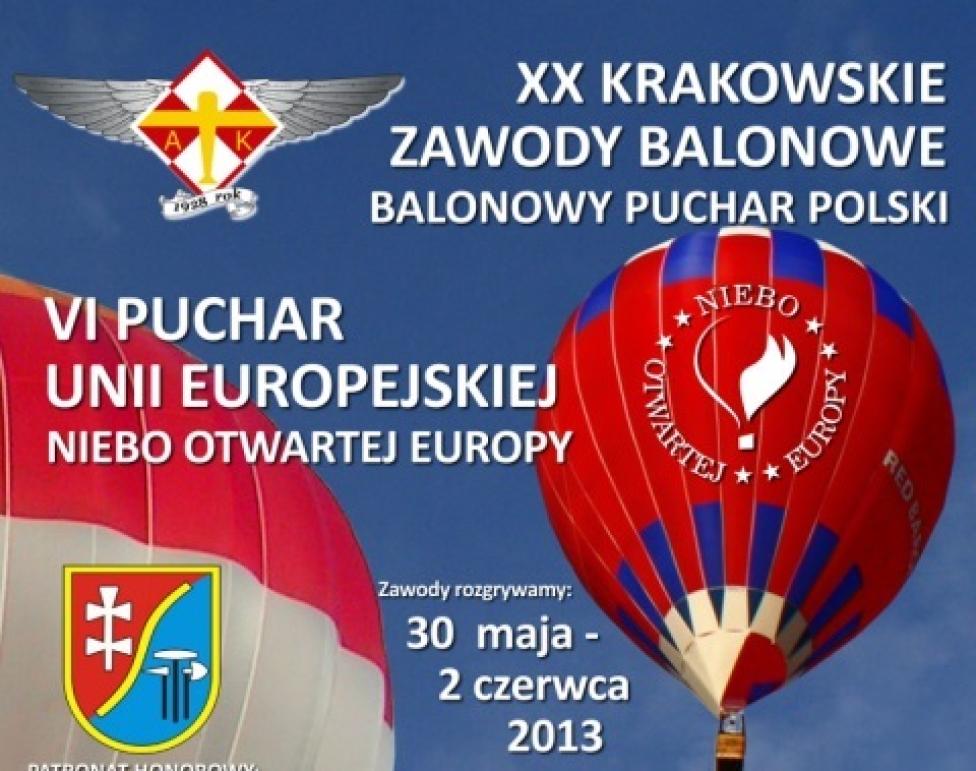 XX Krakowskie Zawody Balonowe, Balonowy Puchar Polski oraz VI Puchar Unii Europejskiej Balonów