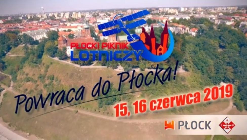 Płocki Piknik Lotniczy 2019 (fot. kadr z filmu AVIATV.PL na youtube.com)