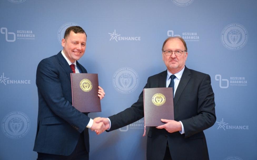 Podpisano porozumienie pomiędzy Centralnym Portem Komunikacyjnym a Politechniką Warszawską (fot. CPK)