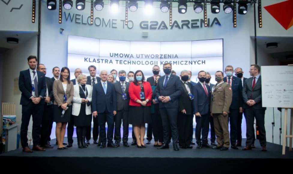 Podpisano umowę w sprawie powołania Klastra Technologii Kosmicznych (fot. Mateusz Romankiewicz/UMWP)