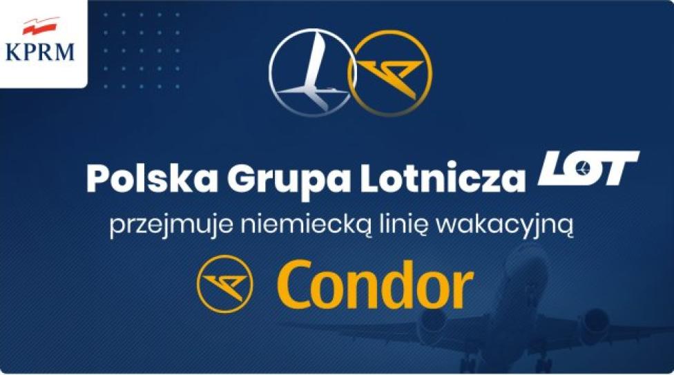 Polska Grupa Lotnicza przejmuje niemiecką linię Condor (fot. Kancelaria Premiera/Twitter)