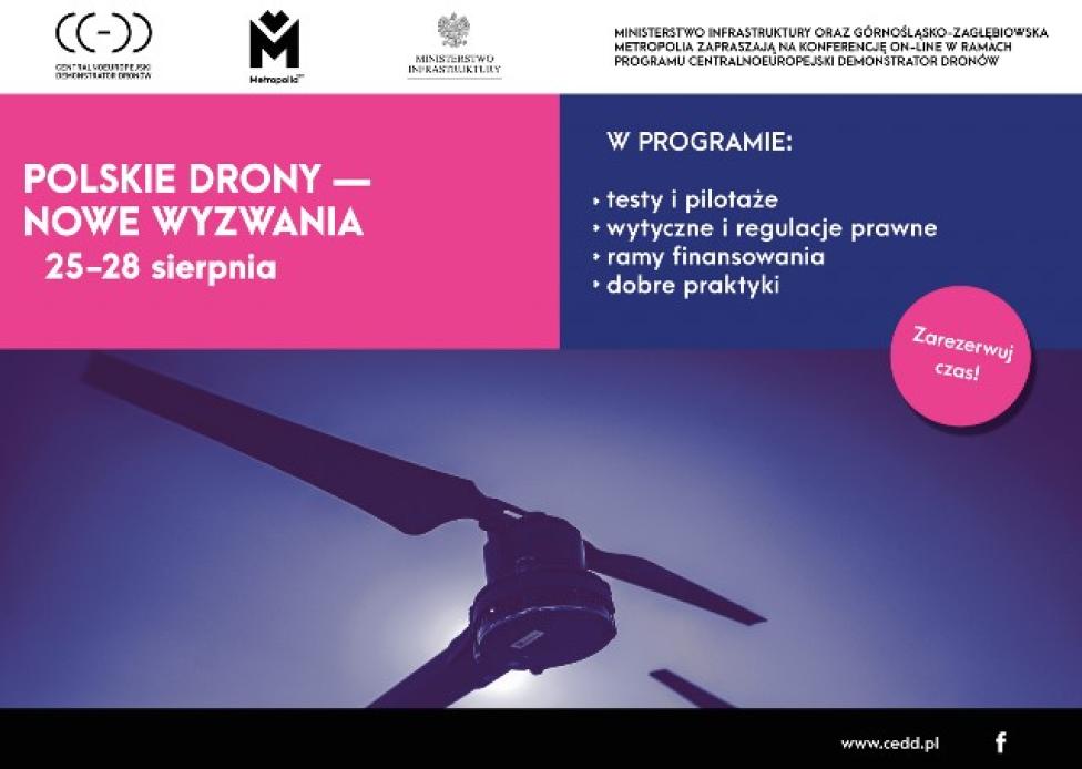  "Polskie drony - nowe wyzwania" - konferencja on-line
