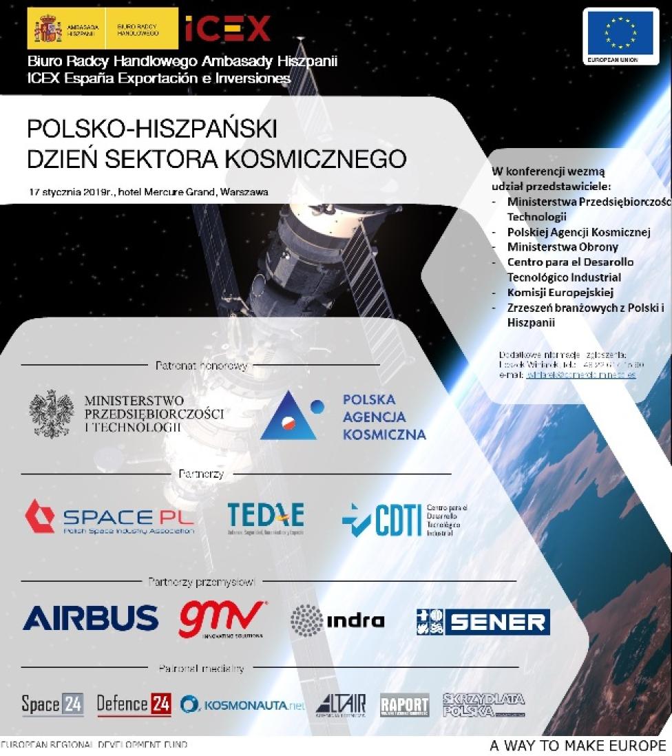 Polsko-Hiszpański Dzień Sektora Kosmicznego (fot. Ambasada Hiszpanii w Warszawie)