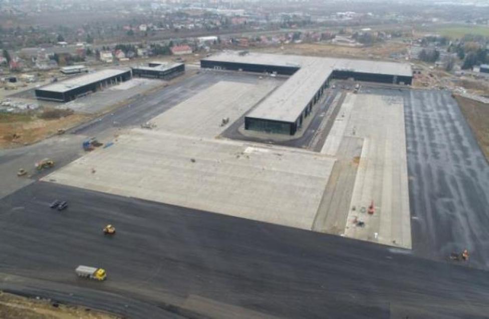 Port Lotniczy Warszawa-Radom w budowie - widok z góry (fot. PPL)