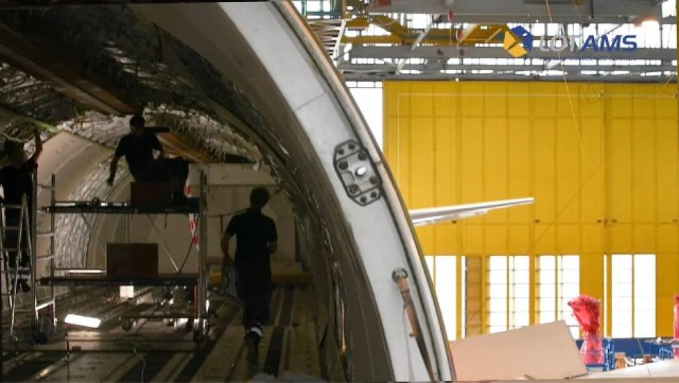Przegląd ciężki wykonany przez LOTAMS na Boeingu 767 (fot. LOTAMS)