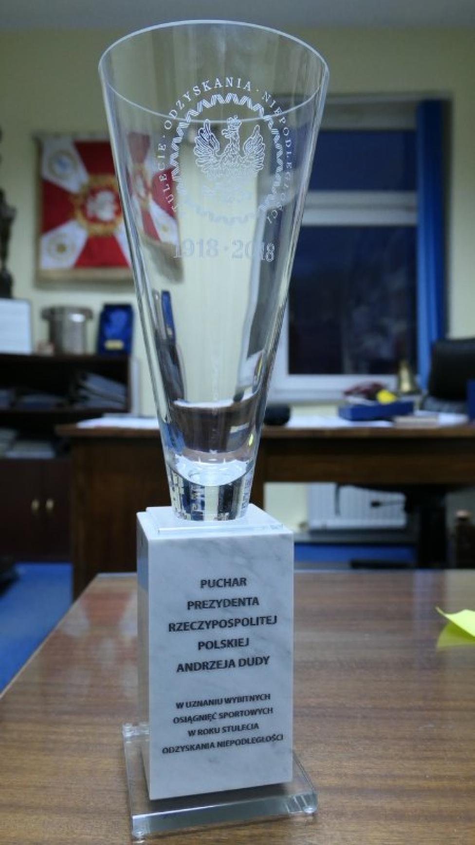 Puchar Prezydenta RP dla sportowca lotniczego 2018 roku (fot. Aeroklub Polski)
