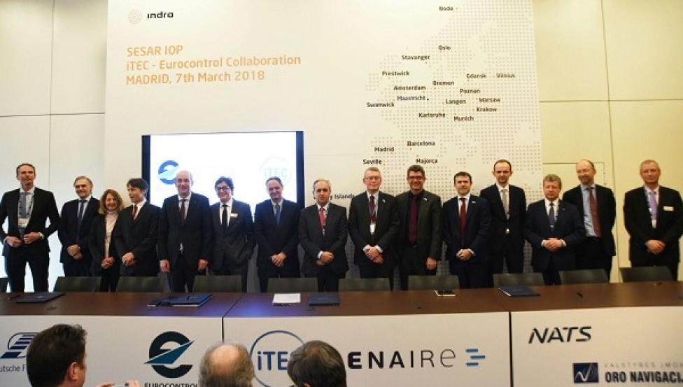iTEC oraz Eurocontrol podpisały porozumienie podczas World ATM Congress w Madrycie (fot. PAŻP)