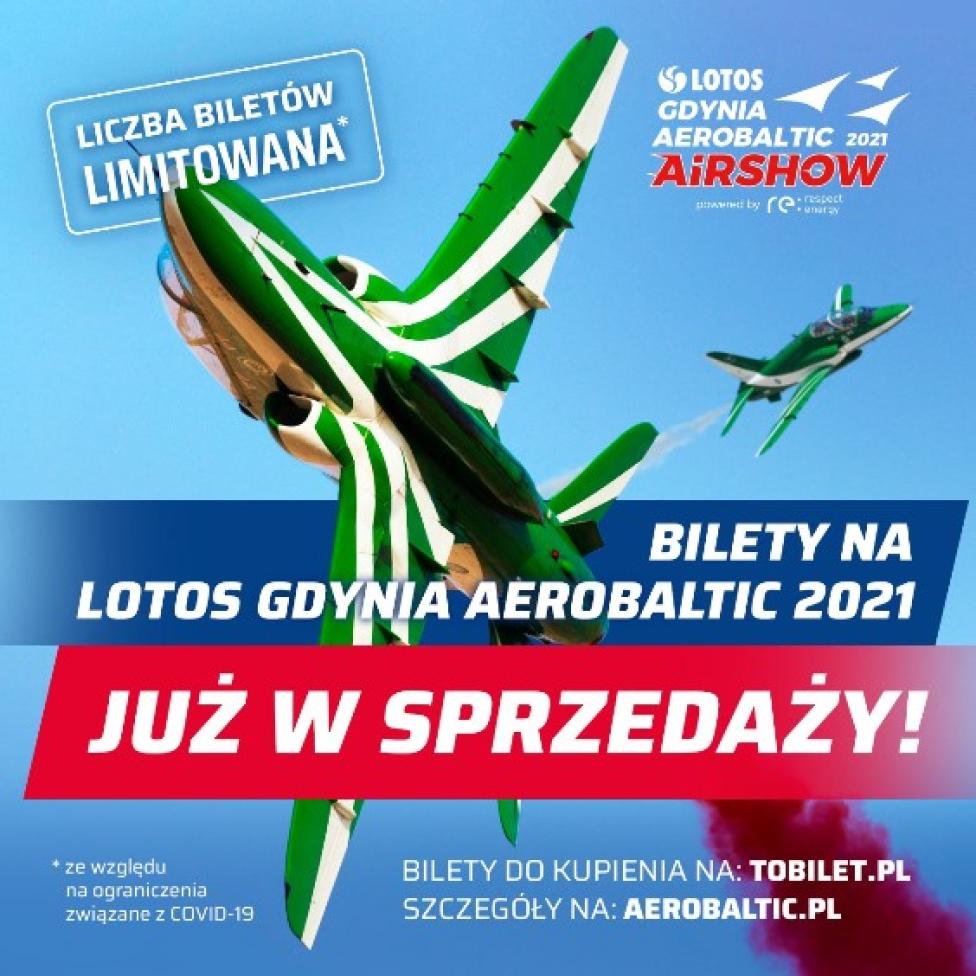 Ruszyła sprzedaż biletów na LOTOS Gdynia Aerobaltic 2021 (fot. aerobaltic.pl)