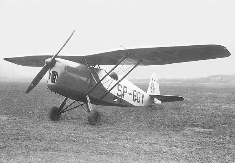 RWD-10 SP-BGY Aeroklubu Krakowskiego. Fot: Wikimedia