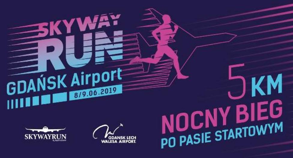 SKYWAYRUN – bieg po pasie startowym Portu Lotniczego Gdańsk 2019