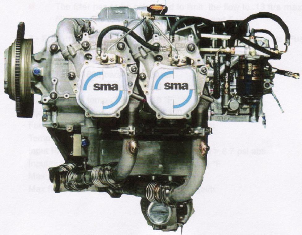 SMA SR305-230E engine