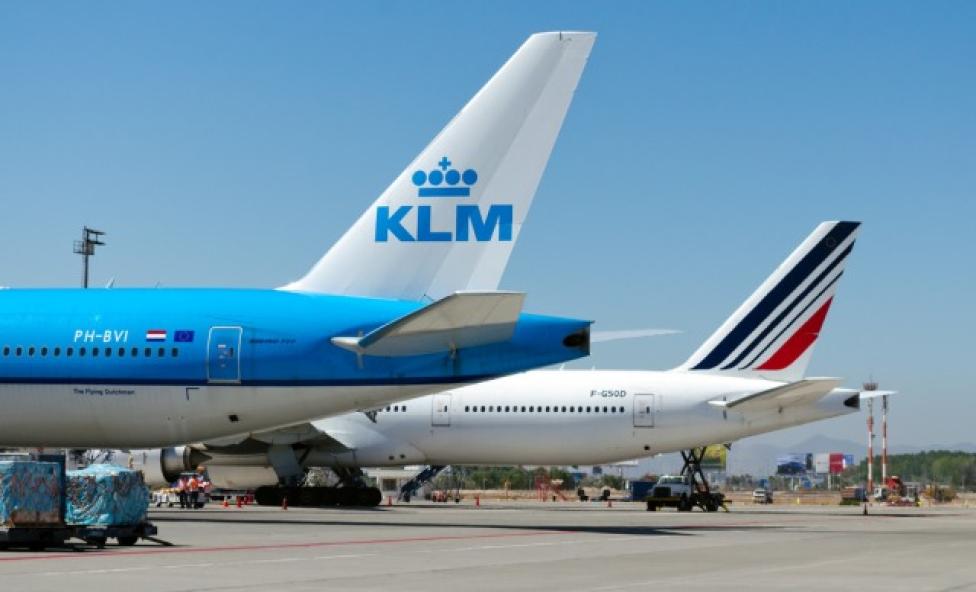 Samoloty Air France i KLM na lotnisku (fot. Grupa Air France-KLM)