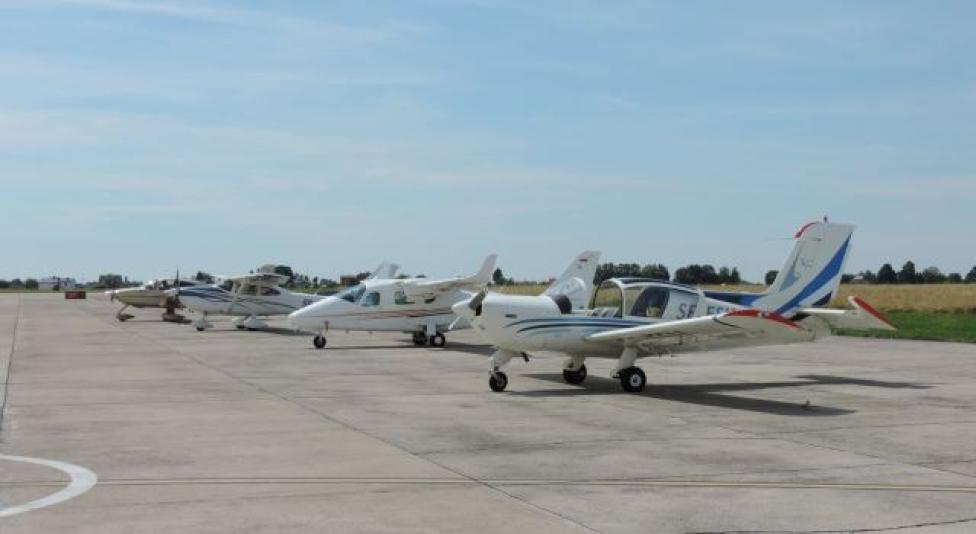 Samoloty GA w Porcie Lotniczym Radom (fot. Port Lotniczy Radom)