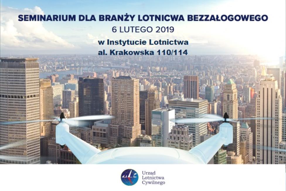 ULC: Seminarium dla branży lotnictwa bezzałogowego – nowa lokalizacja