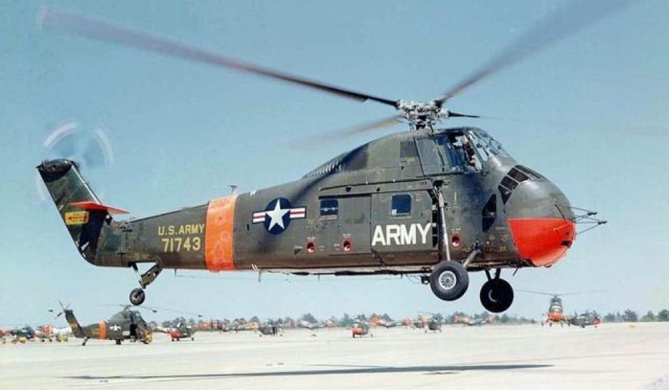 Sikorsky H-34 Choctaw (fot. U.S. Army/Domena publiczna/Wikimedia Commons)