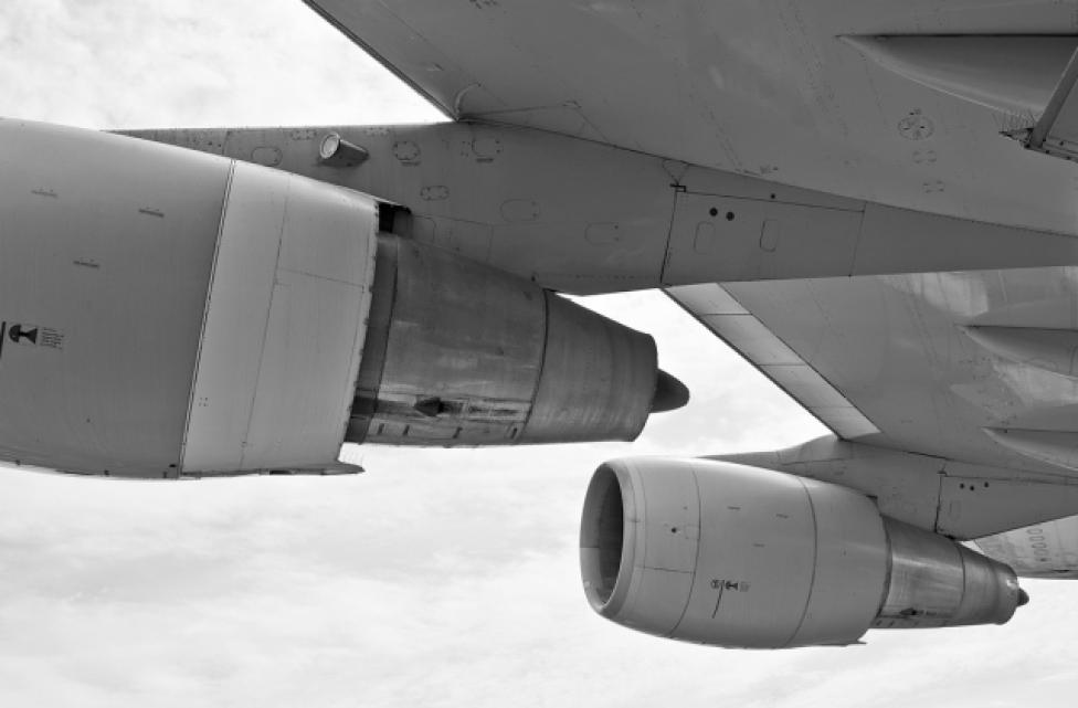 Silniki samolotu pasażerskiego (fot. news.wsu.edu)