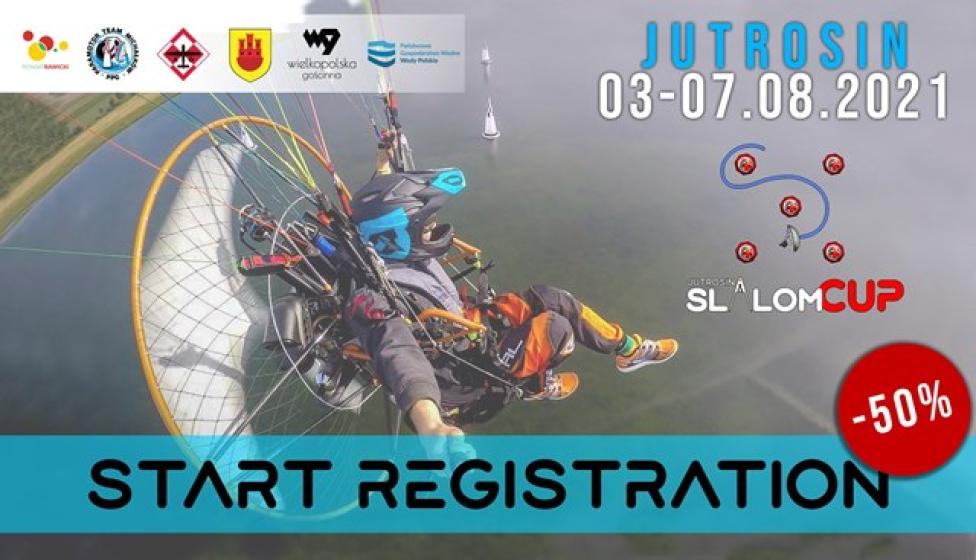 Slalom Cup - Jutrosin 2021 - start zapisów (fot. Jutrosin Slalom Championships)