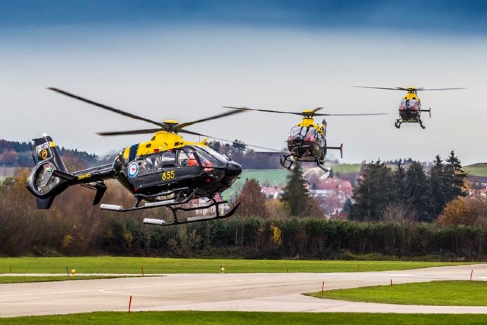 Śmigłowce EC135T2+ dla australijskiego programu szkolenia wojskowego (fot. Christian Keller/Airbus Helicopters)