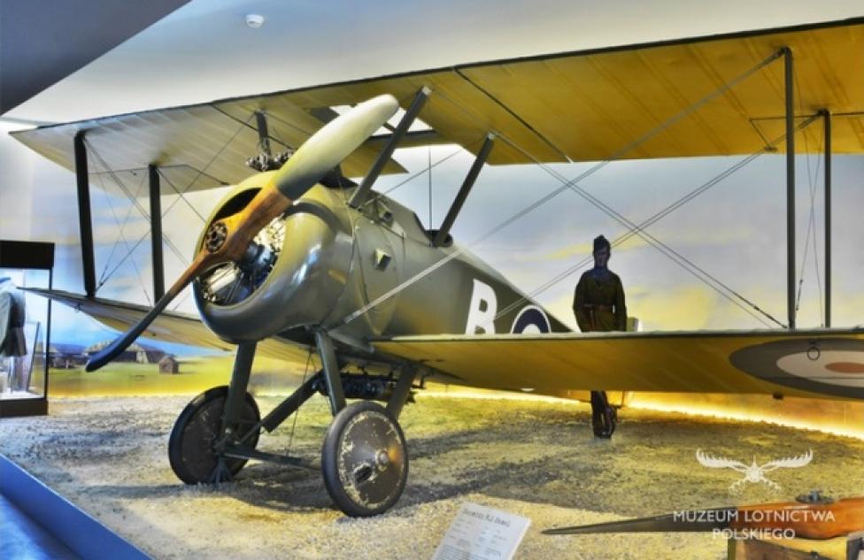 Sopwith F.1 Camel w Muzeum Lotnictwa Polskiego (fot. muzeumlotnictwa.pl)