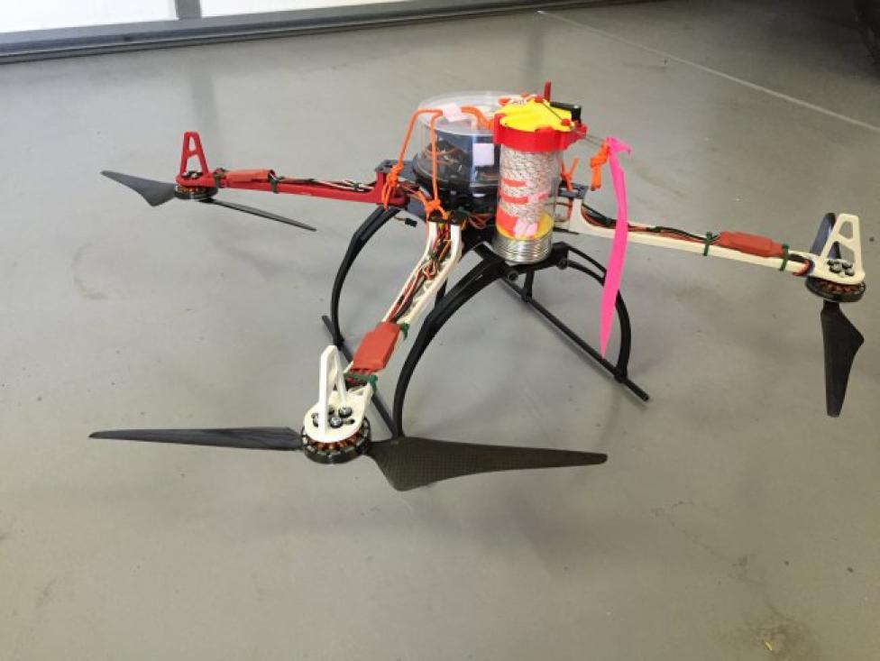 Spadochron dla drona