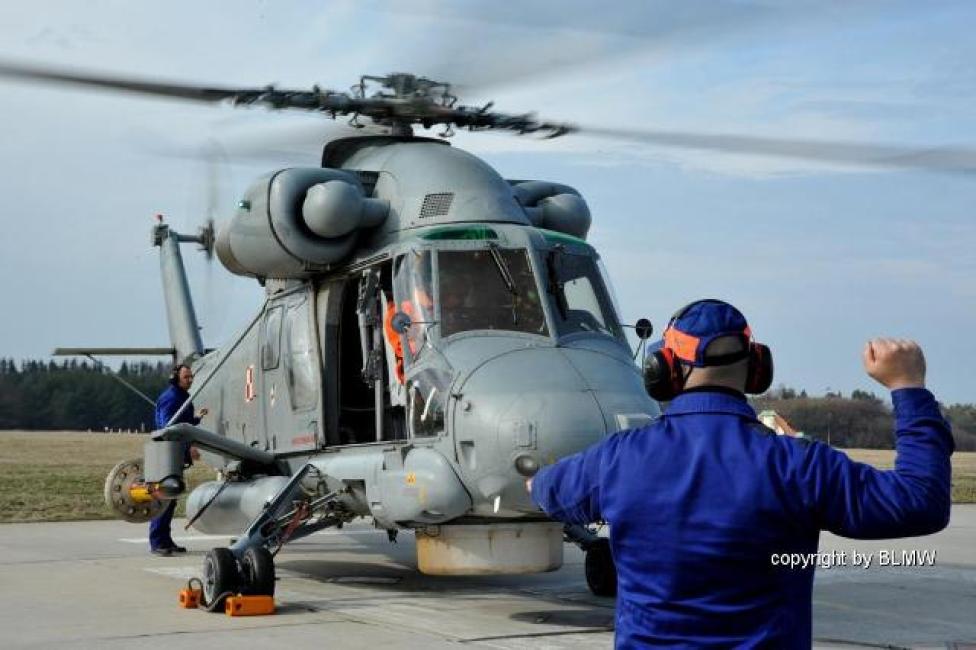 BLMW: Start śmigłowca SH-2G na zadanie, fot. M. Kluczyński