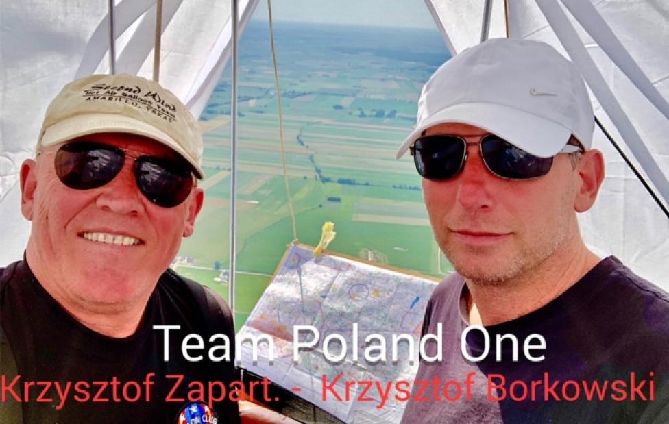 Krzysztof Zapart i Krzysztof Borkowski (POL01) (fot.gordonbennett.aero)