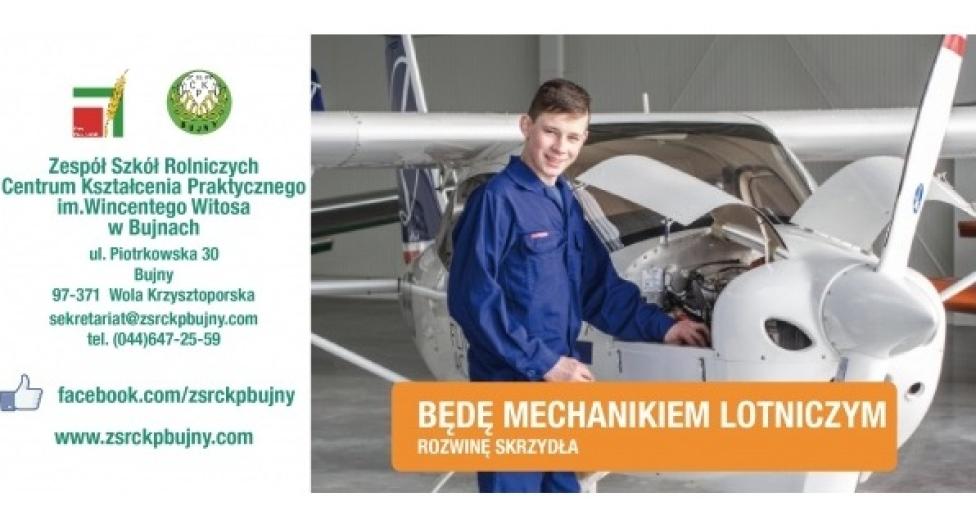 Technikum Lotnicze w ZSR CKP w Bujnach (fot. Aeroklub Ziemi Piotrkowskiej)