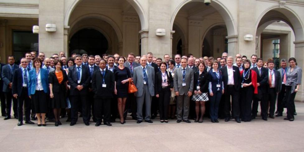 Uczestnicy konferencji „FUTURE AERODROMES RULES in EUROPE”