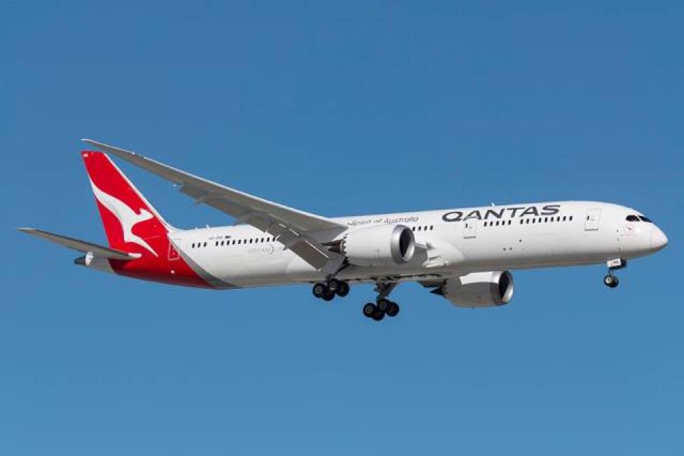 B787 należący do linii Qantas