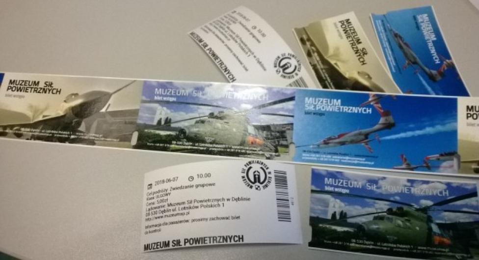 Muzeum Sił Powietrznych ma nowe bilety wstępu (fot. muzeumsp.pl)