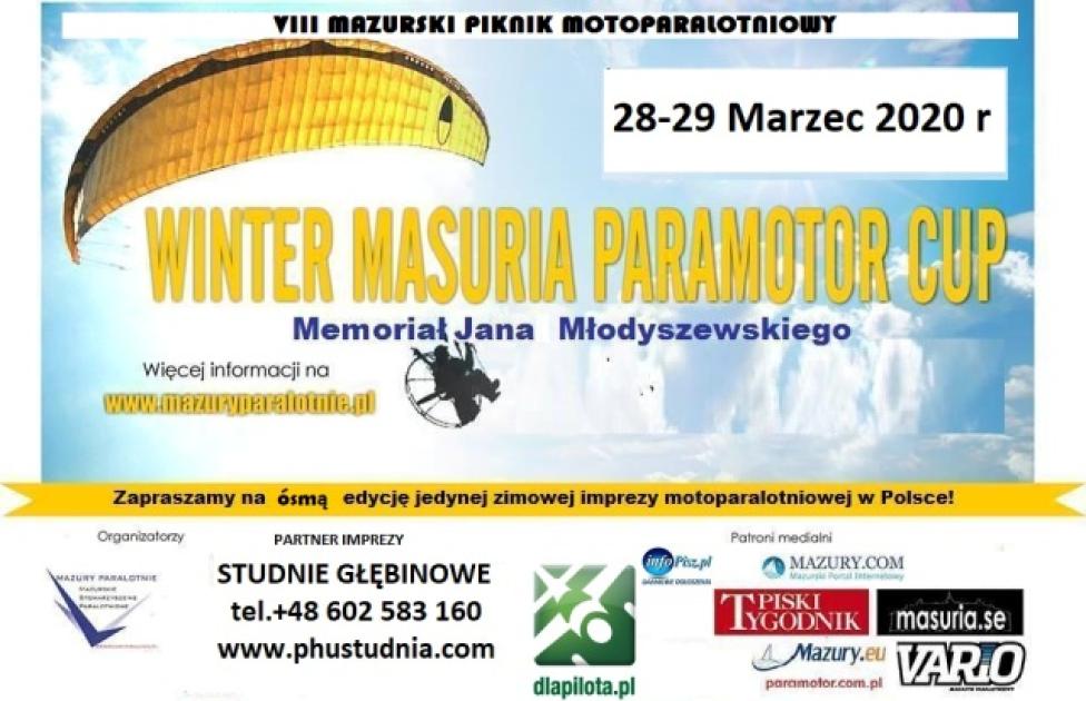 Winter Masuria Paramotor 2020 (fot. Stowarzyszenie Mazury Paralotnie)