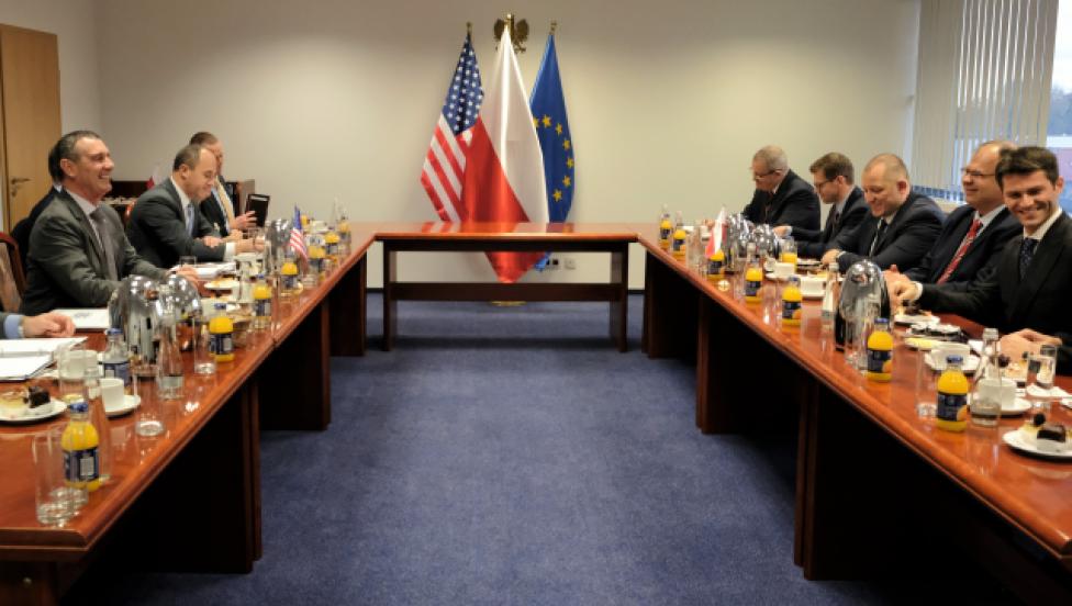 Wizyta przedstawicieli Departamentu Bezpieczeństwa Wewnętrznego USA w ULC (fot. ULC)