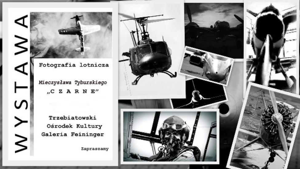 Wystawa fotografii lotniczych Mieczysława Tyburskiego "CZARNE" (fot. Mieczysław Tyburski/FB)