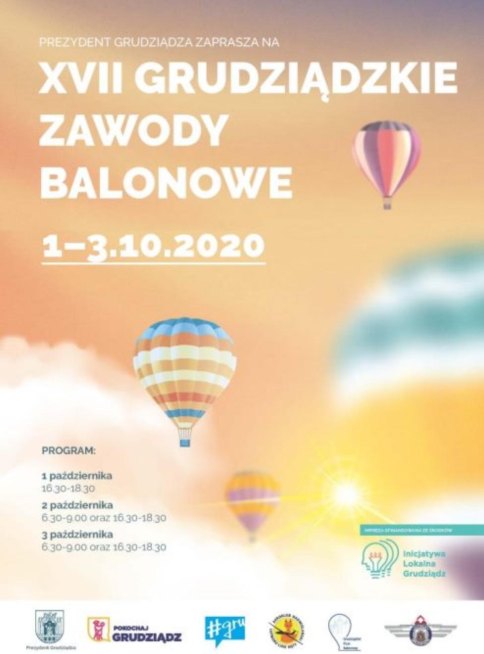 XVII Grudziądzkie Zawody Balonowe (fot. balony.lisie.pl)