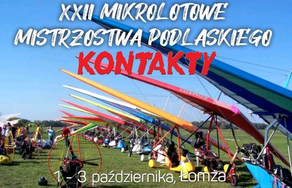 XXII Mikrolotowe Mistrzostwa Podlaskiego KONTAKTY 2021 (fot. Tygodnik KONTAKTY)