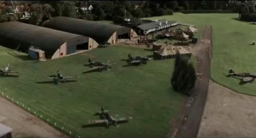 Scena z filmu „Hurricane: Squadron 303” (fot. kadr z filmu na youtube.com)