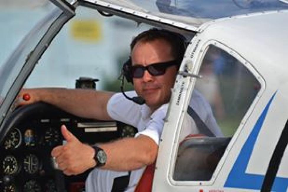Daniel Nowik, dyrektor Aeroklubu Częstochowskiego