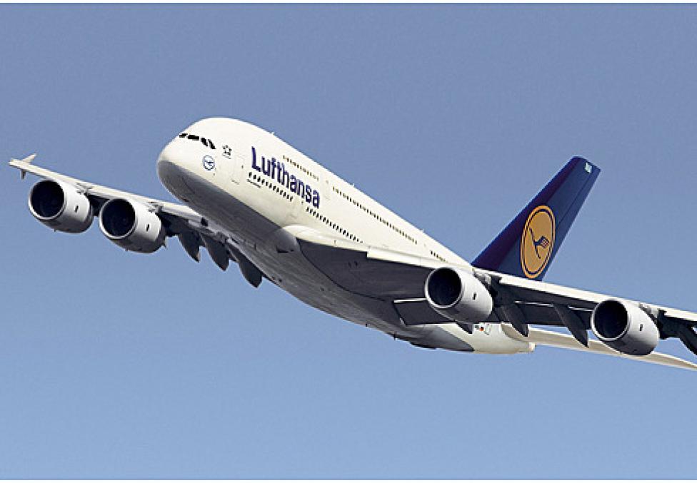 A380 w barwach linii Lufthansa