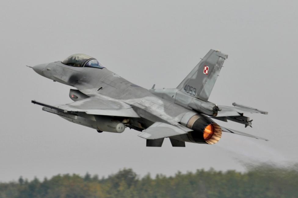 F-16 w locie/ fot. Marcin Czajko