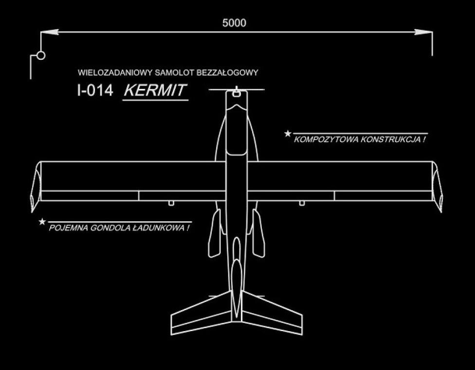 I-014 „KERMIT” – bezzałogowy samolot własnego projektu