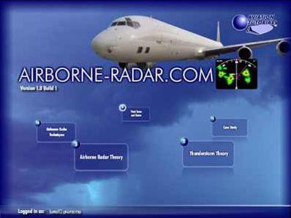 Screen z kursu Airborne Radar
