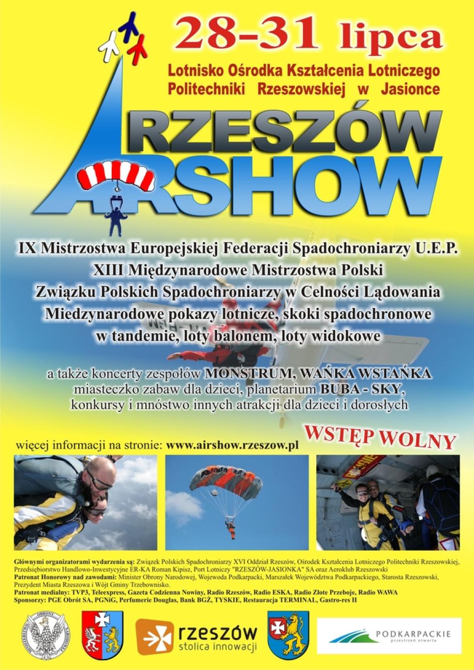 Airshow Rzeszów (plakat)