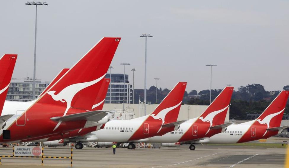 Flota samolotów należących do Qantas