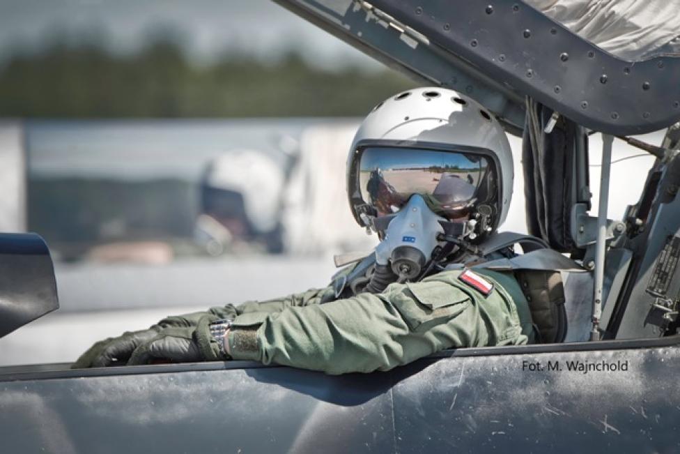 Pilot-uczeń Lotniczej Akademii Wojskowej (fot. M. Wajnchold)