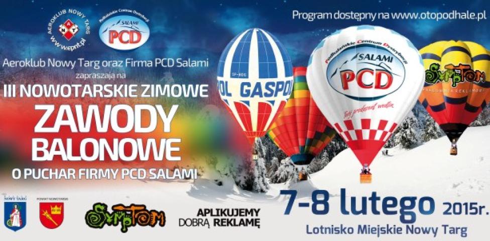 III Nowotarskie Zimowe Zawody Balonowe o Puchar Firmy PCD SALAMI