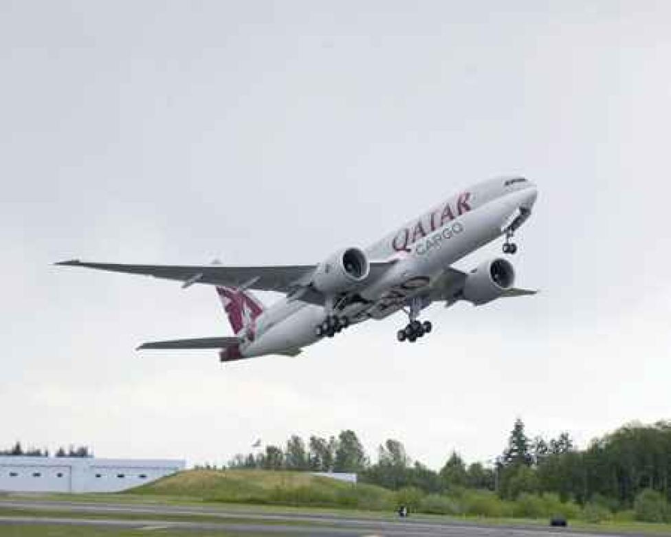Pierwszy Boeing 777 Freighter we flocie Qatar Airways 