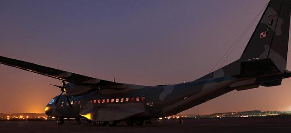 Samolot C-295 w 8. Bazie Lotnictwa Transportowego w Krakowie-Balicach, fot: Bartosz Bera