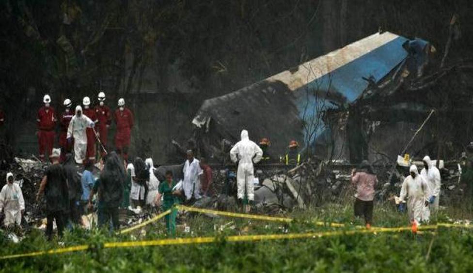 Miejsce katastrofy samoloty Boeing 737-200 w Hawanie (fot. financialexpress.com)
